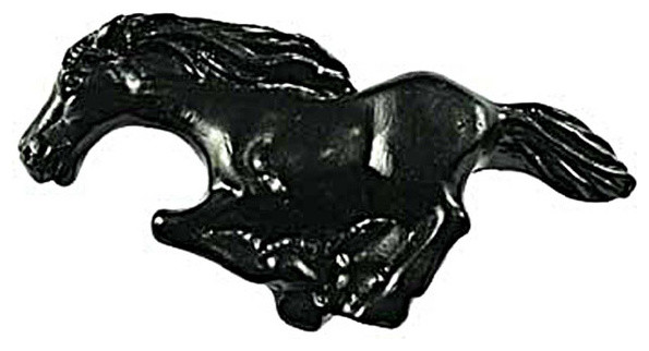 Stallion Knob - Left Facing - Black, SIE-681186
