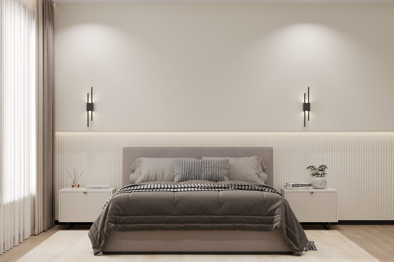 3 этаж частного жилого дома. Спальня.