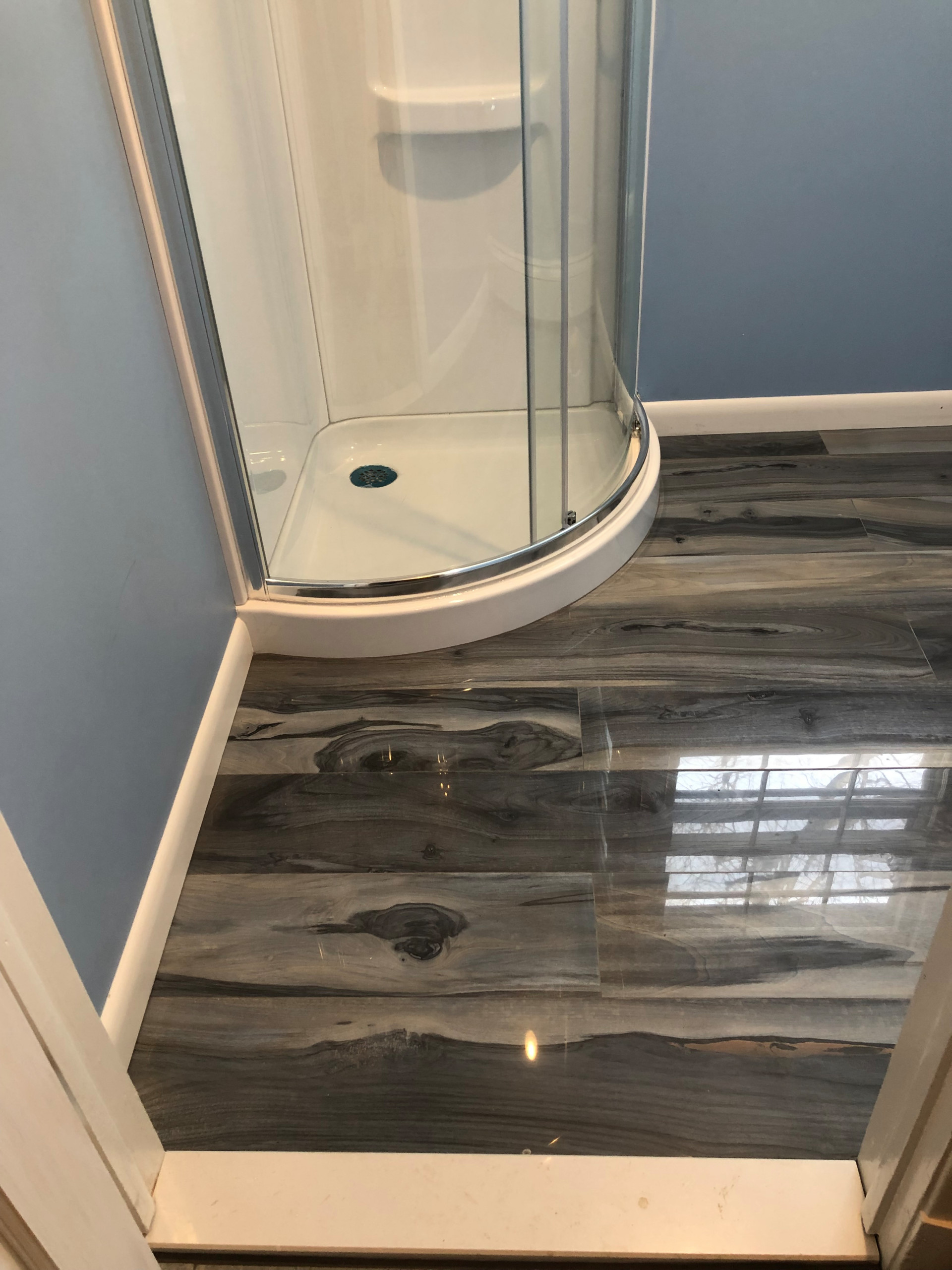 Small Bathroom Shower Addition