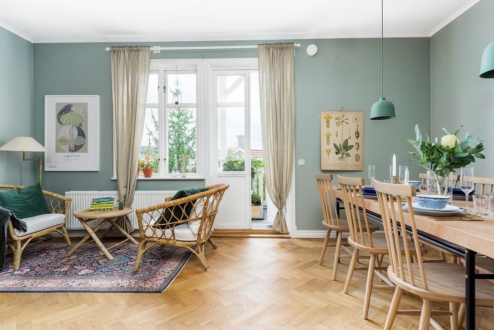 Inspiration for a scandinavian home in Stockholm.