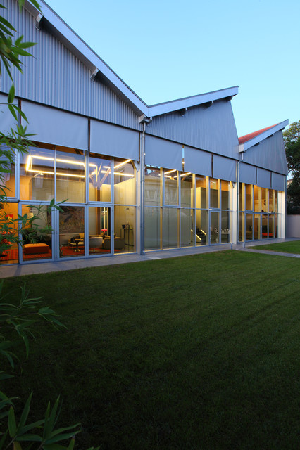 Loft Contemporain trendy-hus-og-facade