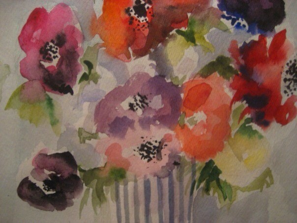 картины акварелью