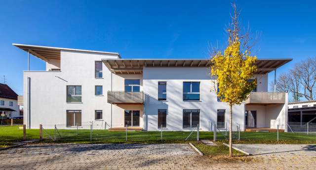 Passivhaus-Wohnanlage Heufeld contemporary-fasad