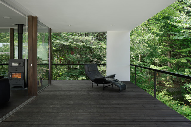 035カルイザワハウス moderno-patio