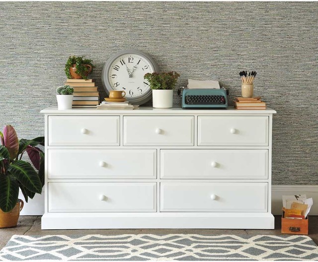 Burford Painted 3+4 Chest of Drawers farmhouse-bedroom