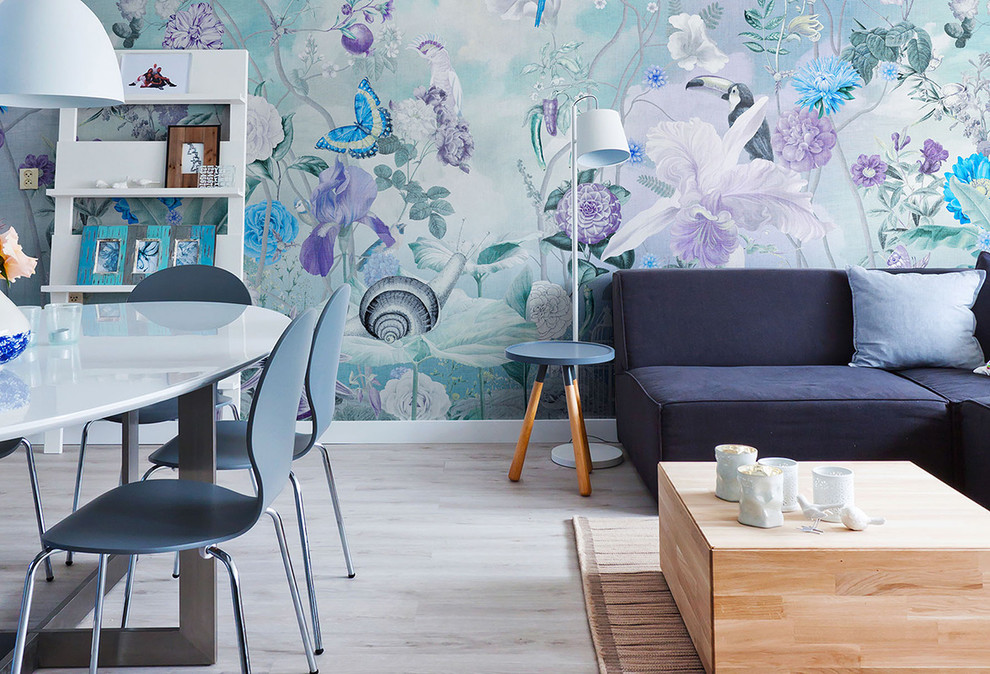 Фрески, пано, фотообои в интерьере!