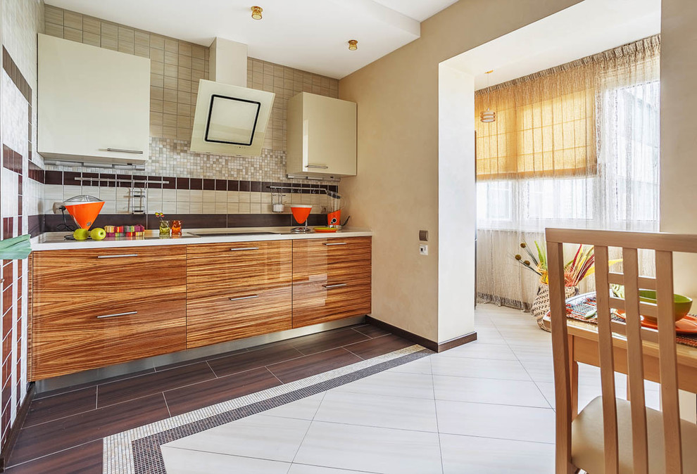 Уютная квартира в теплых тонах