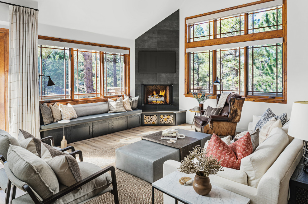 Flagstaff Modern Mountain Modern Living Room Phoenix by Moreau