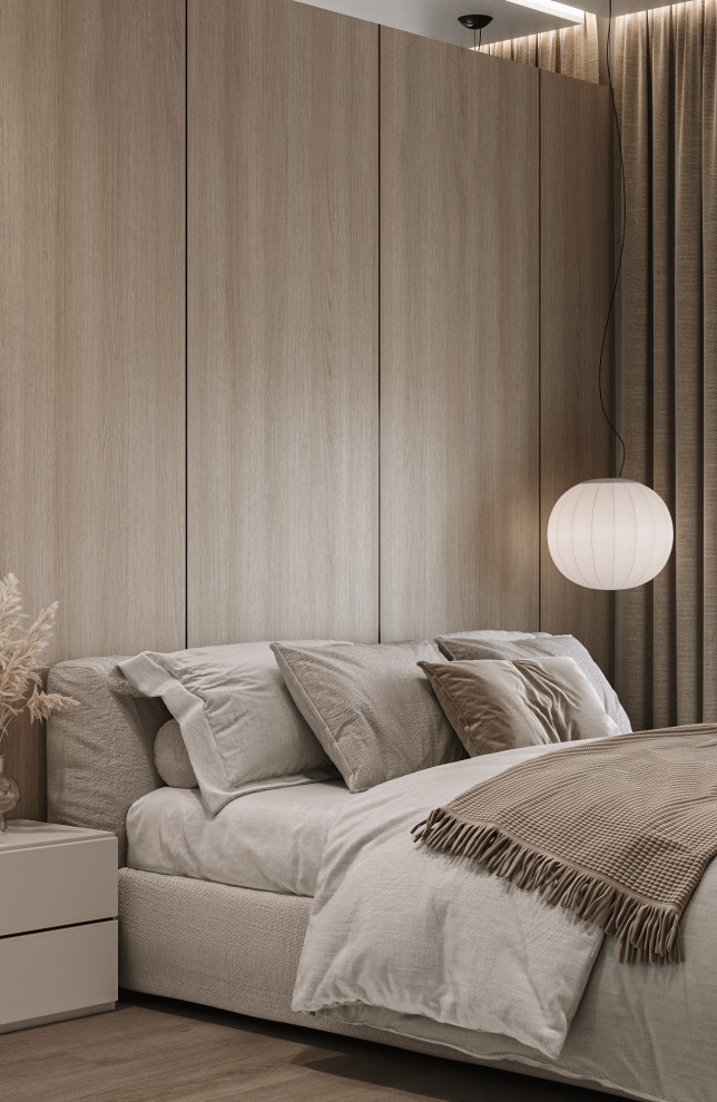 Дизайн интерьера, современный эко стиль.