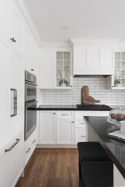 A Classic White Kitchen With a French Country Feel - Transitional ...