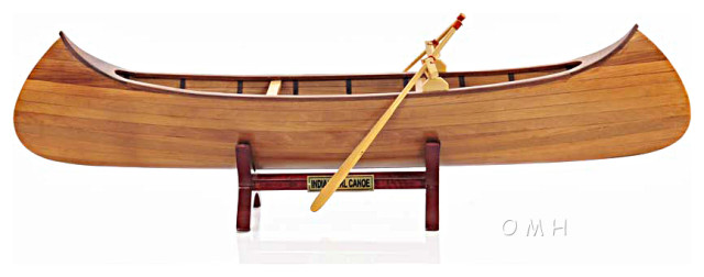 Indian Girl Canoe Beach Style Decorative Objects And Figurines By Old Modern Handicrafts Inc Houzz - Canoe Home Decor Indian Girl Canoe Beach Style Decorative Objects And Figurines By Old Modern Handicrafts Inc Houzz - Canoe Home Decor