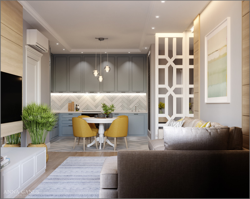 Квартира с солнечными акцентами