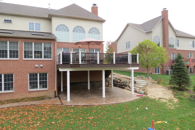 Whispering Woods contemporary-terrace