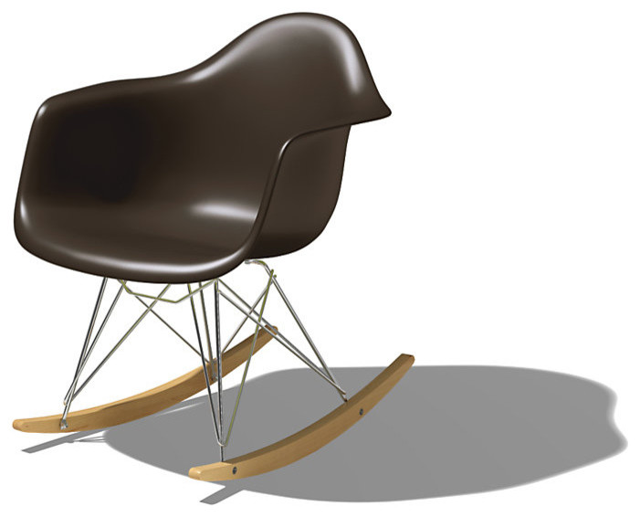 Eames Molded Plastic Rocking Chair