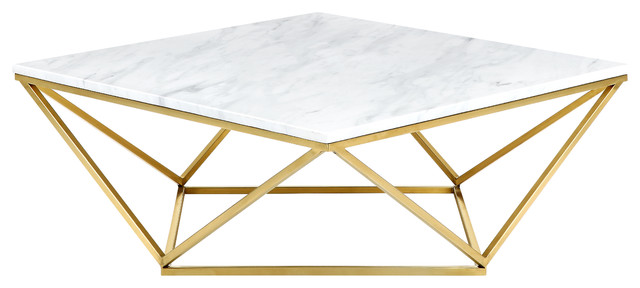 Bay Point Coffee Table Gold Contemporary Tables By Bay Point Coffee Table Gold
