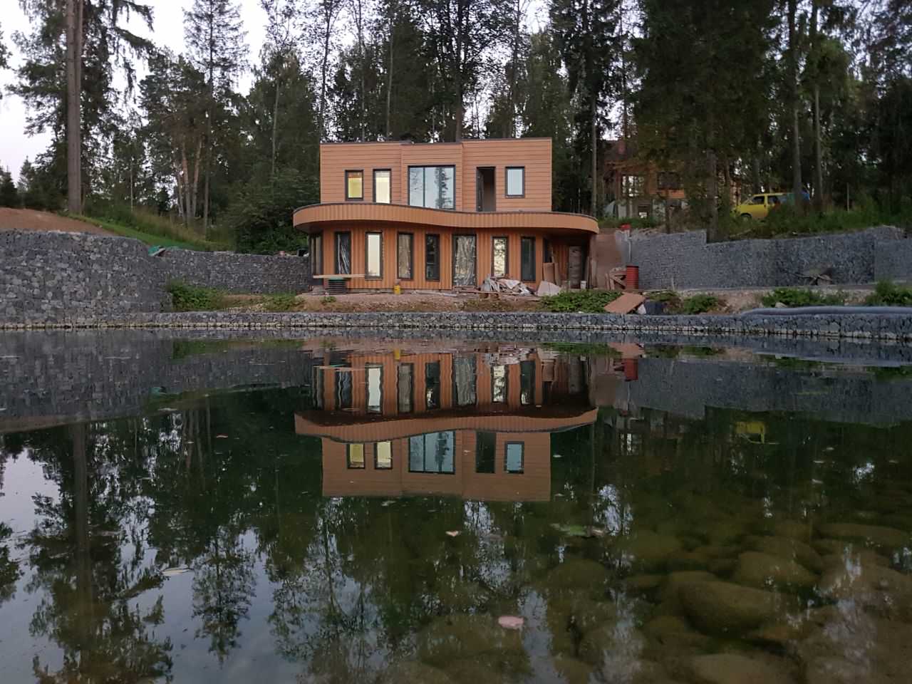 Дом из CLT панелей Берендеево