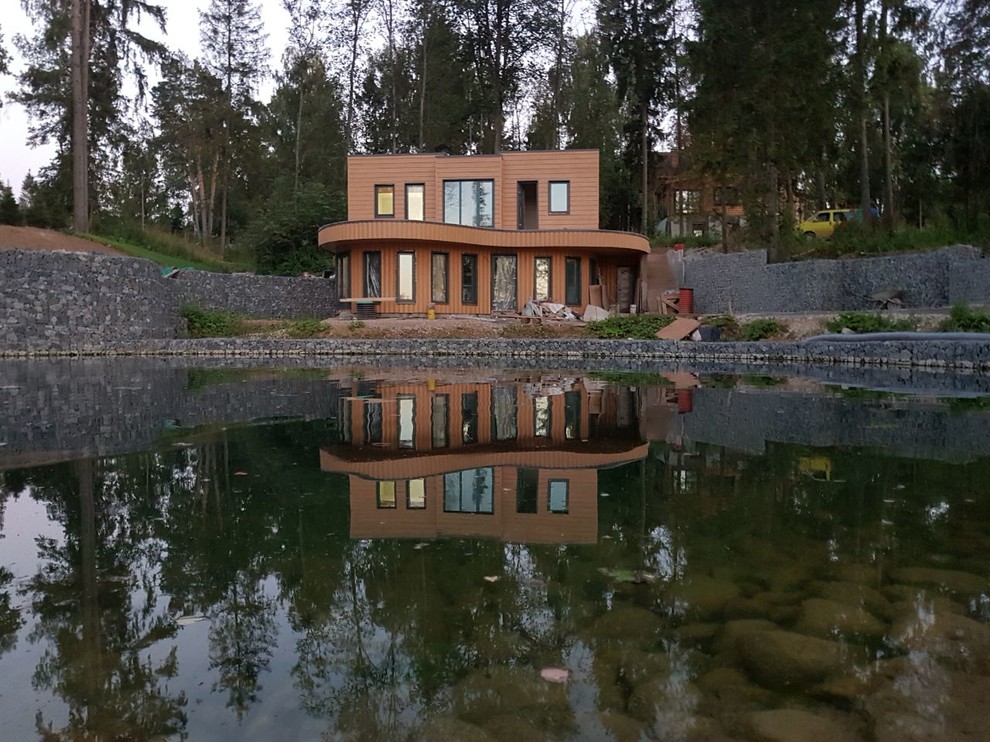 Дом из CLT панелей Берендеево