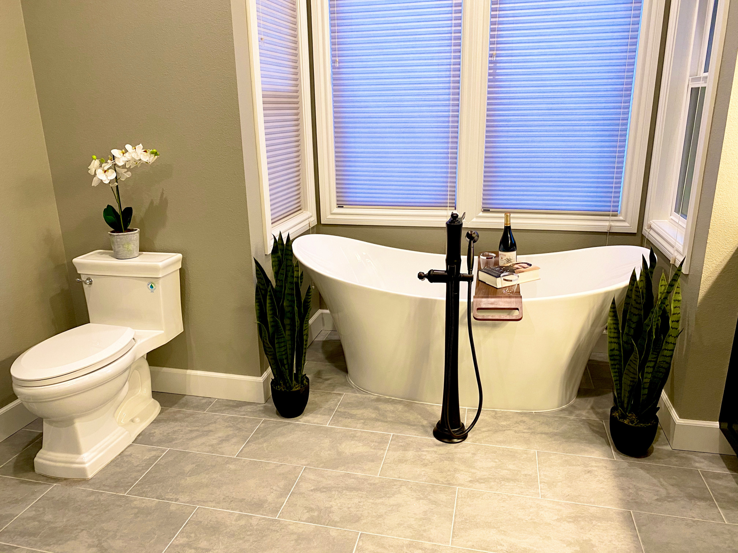 Spacious Master Bathroom