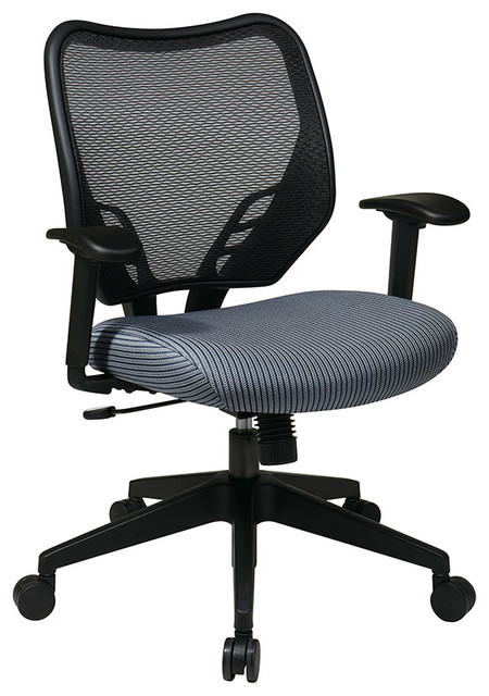 Space Seating 81 Series Blue Mist VeraFlex Seat and Back Managers Chair