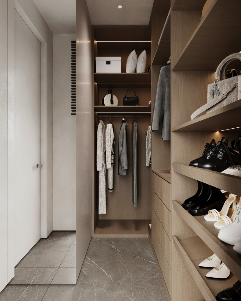 Коттедж (240 кв). Прихожая + гардеробная