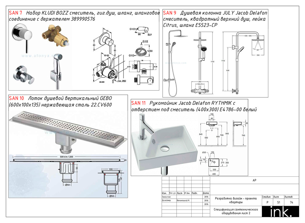 Комплект рабочей документации