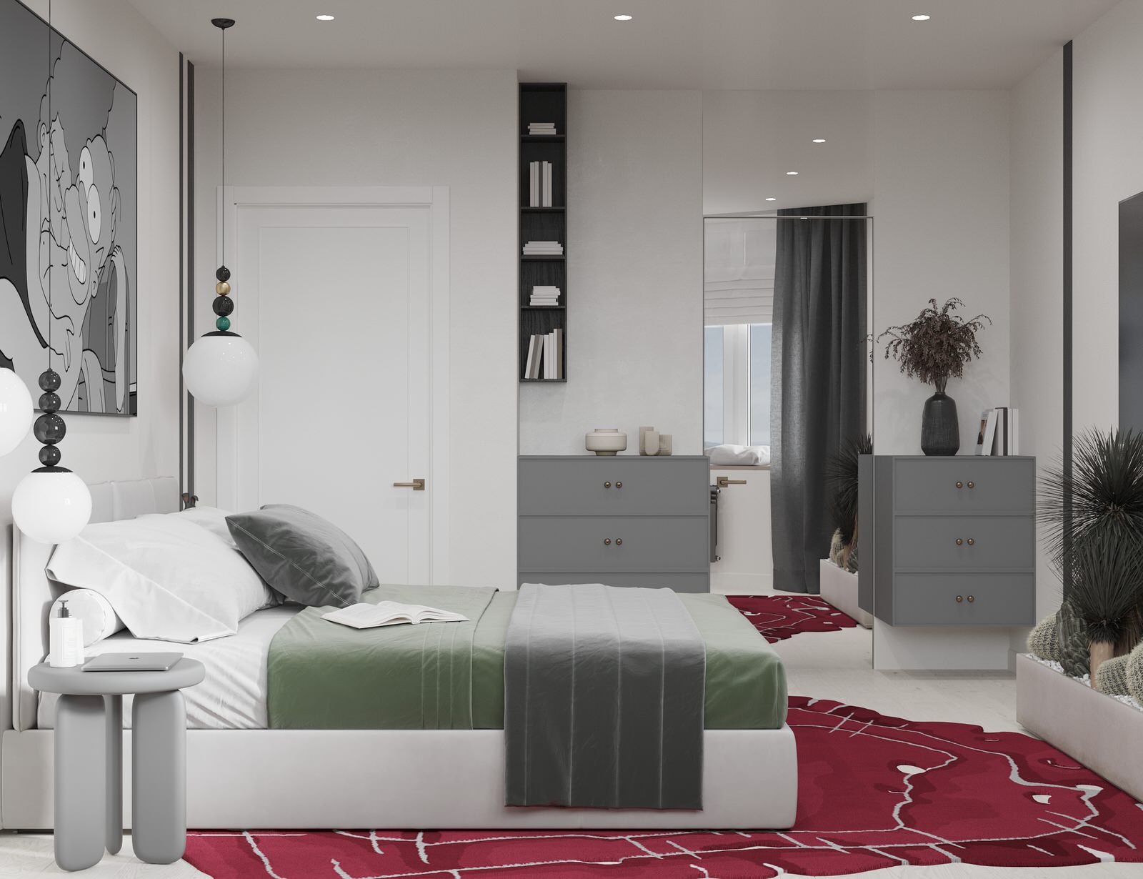 3-х комнатная квартира.