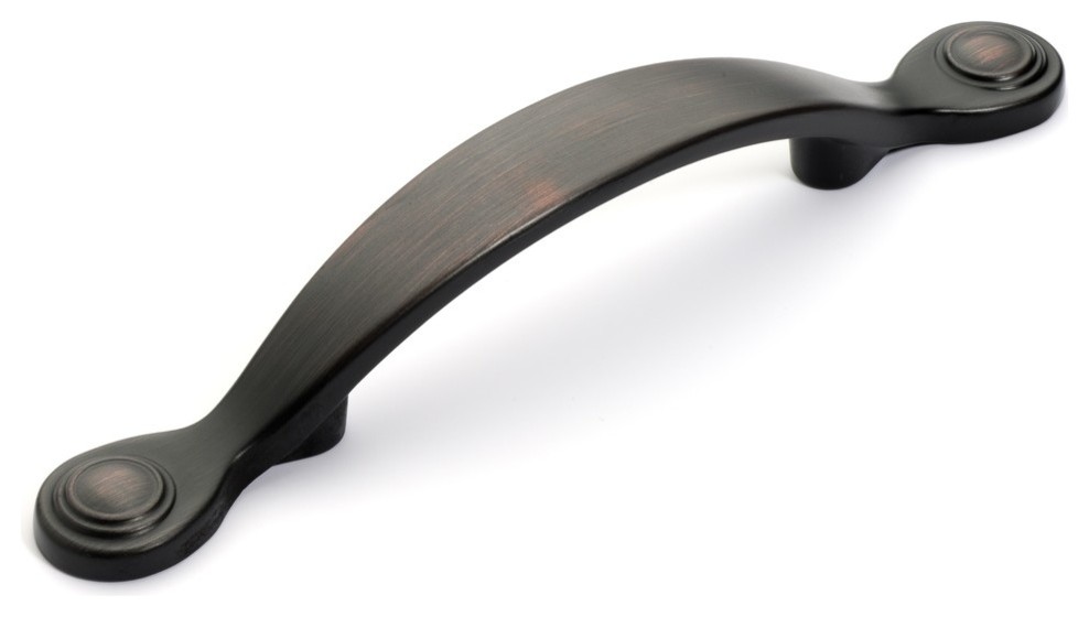 Arched Cabinet Pull Aged Oil Rubbed Bronze