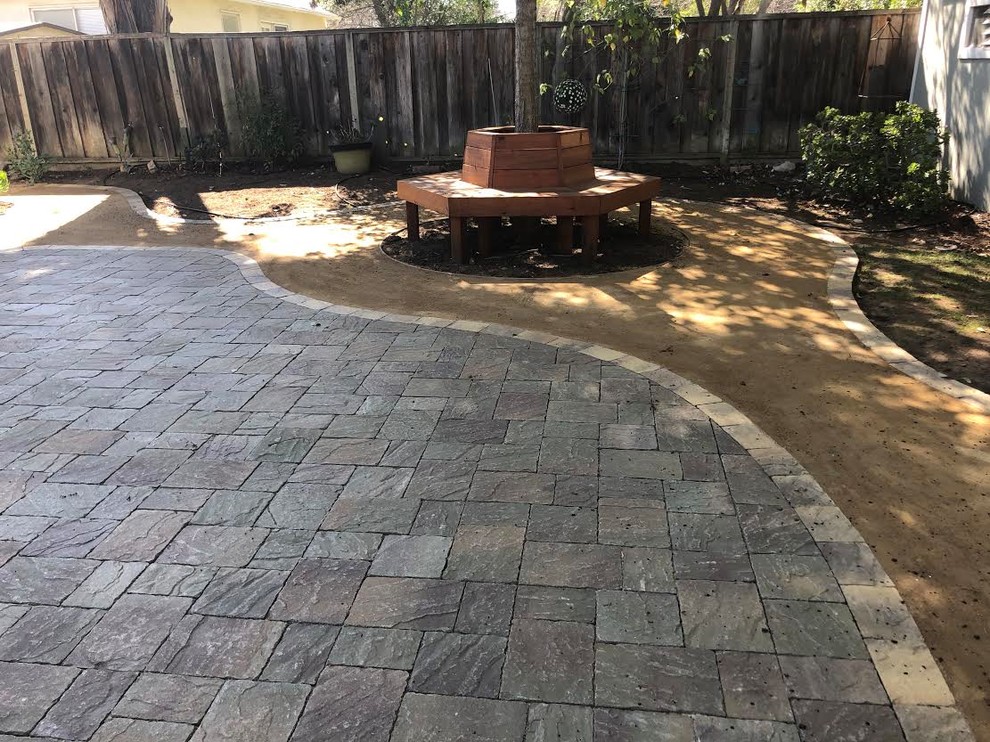 Stone Paved Patio