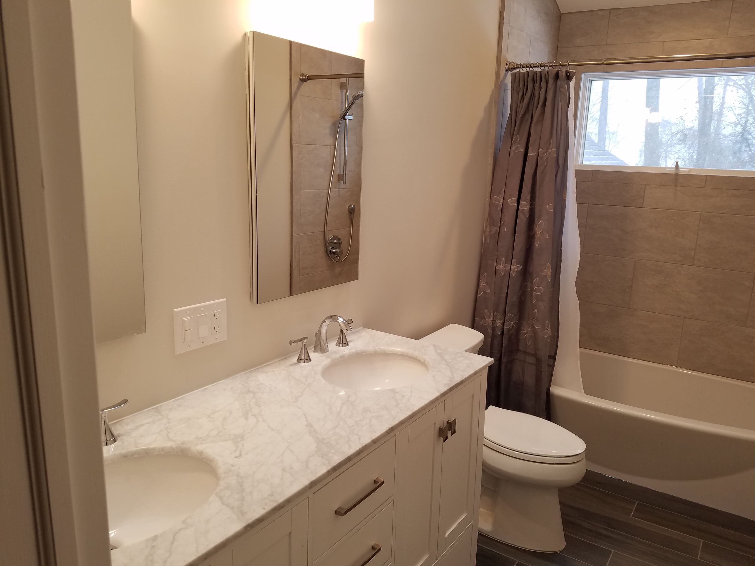 Remodeling of Bathroom and Bedroom on Briar Hills Circle in Springfield, NJ