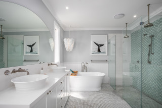 Personal Spa Bath - Contemporary - Bathroom - Denver - by Ashley Campbell Interior  Design