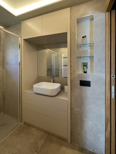 CHALET DI MONTAGNA modern-gaestetoilette