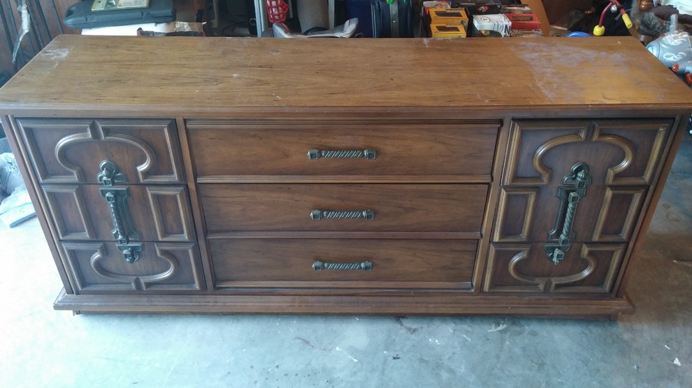 How should I refinish this dresser?