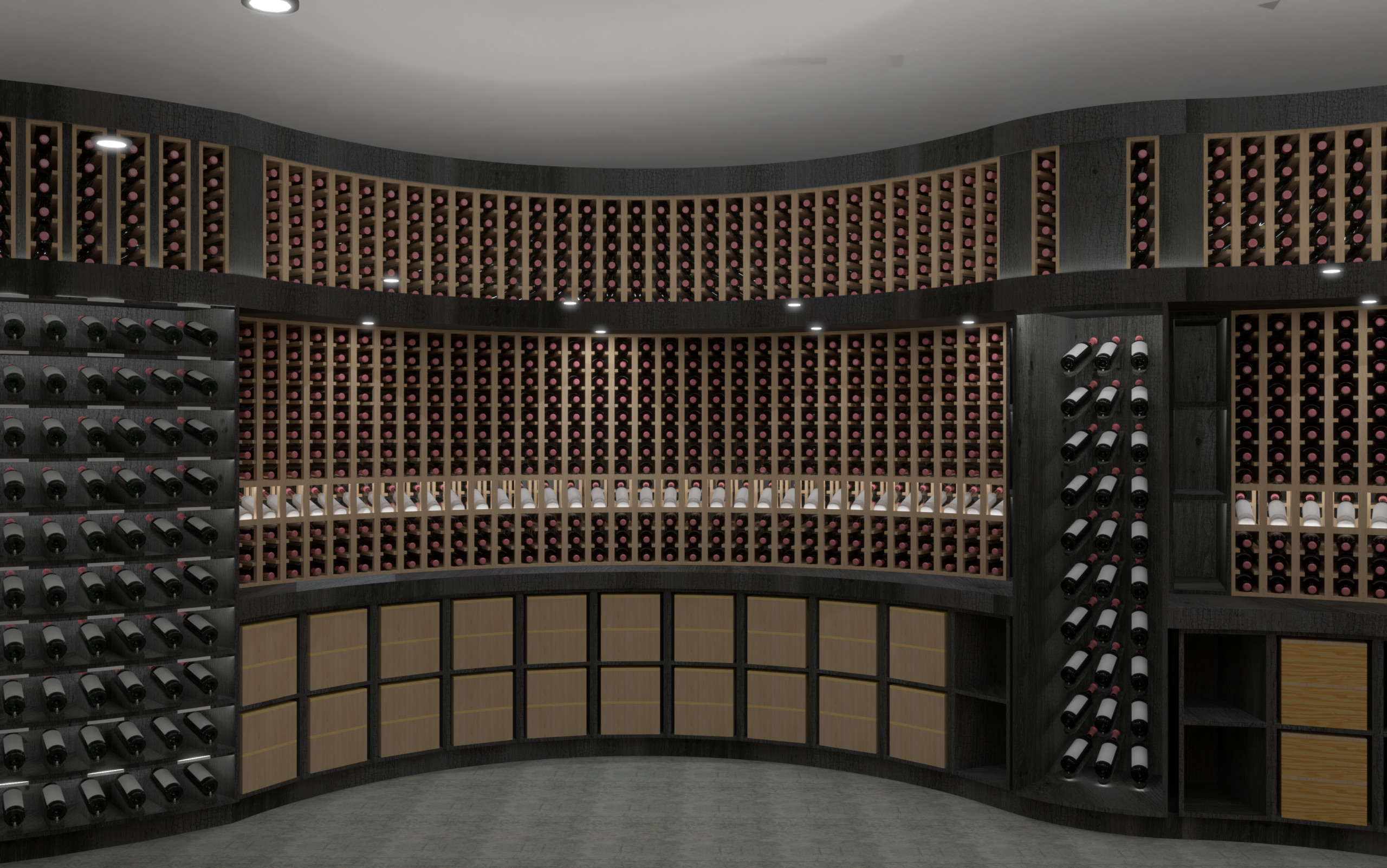 Circular Wine Cellar