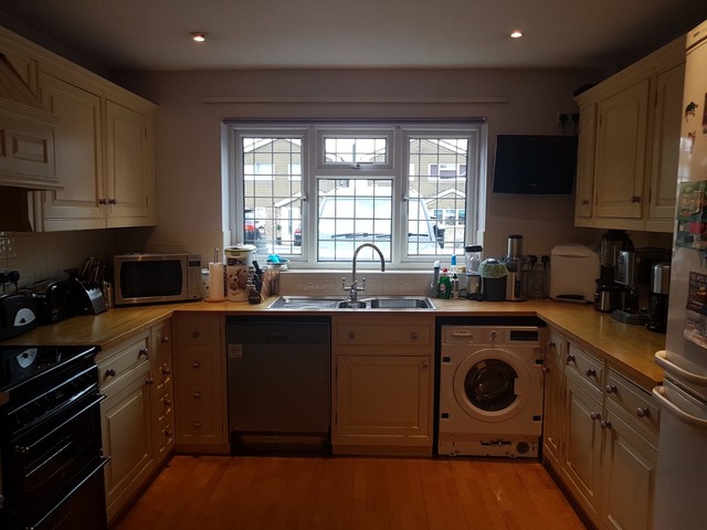 Bricket Wood Kitchen Makeover- before modern-kitchen