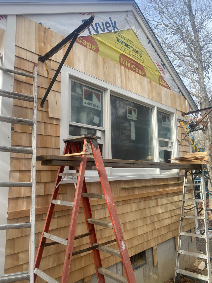 Addition to mid cape home