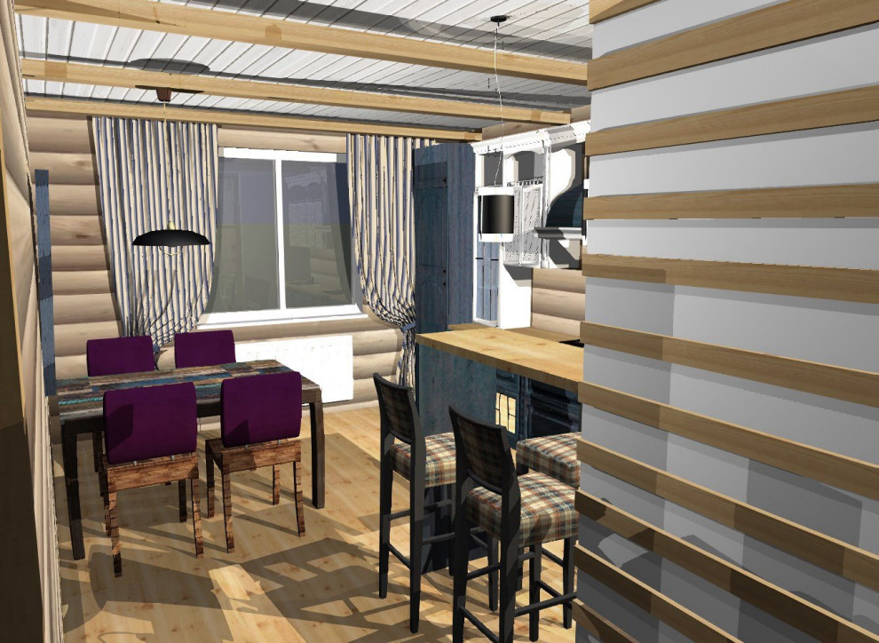 Дом из рубленного бревна