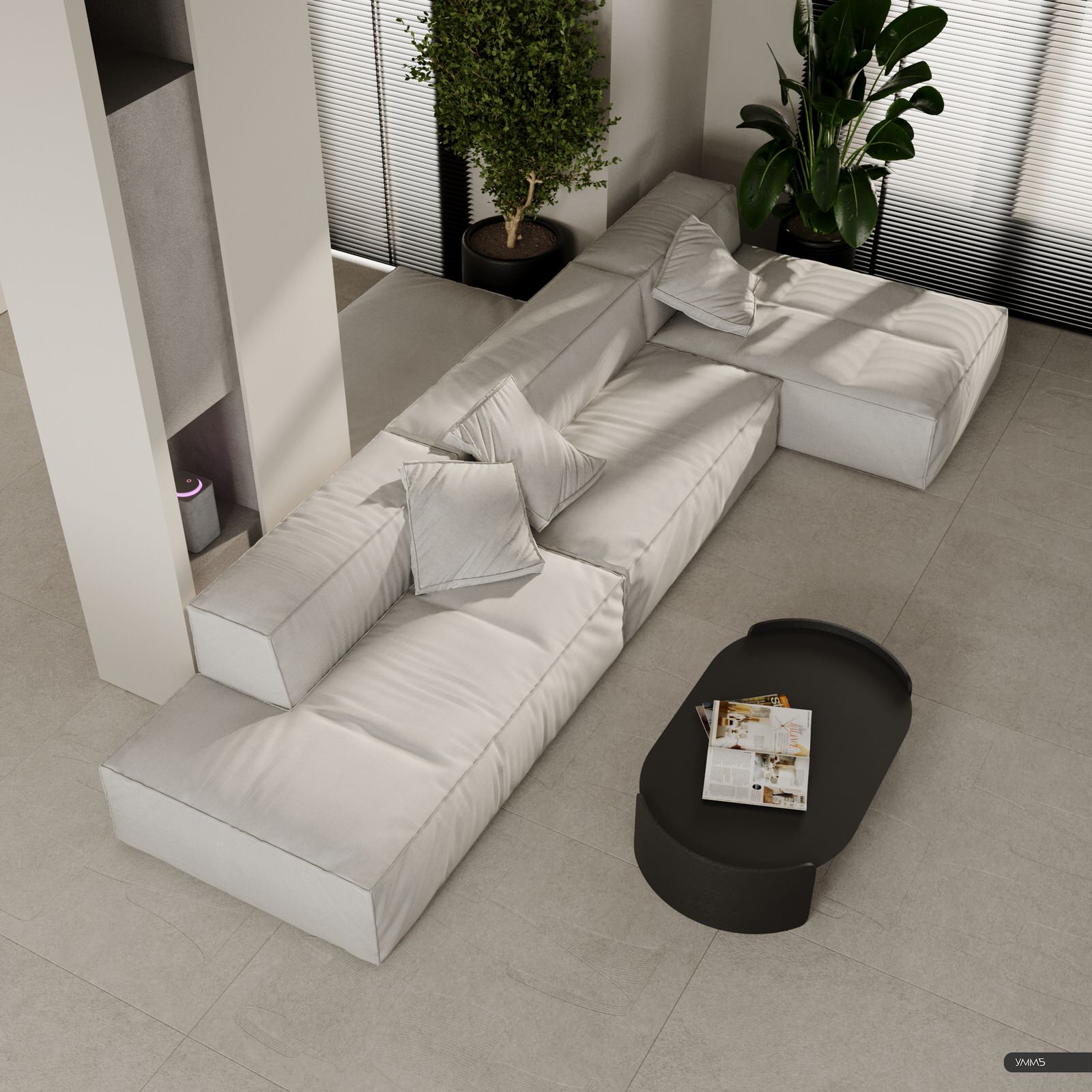 PARK | Дизайн-проект пентхауса в Калининграде