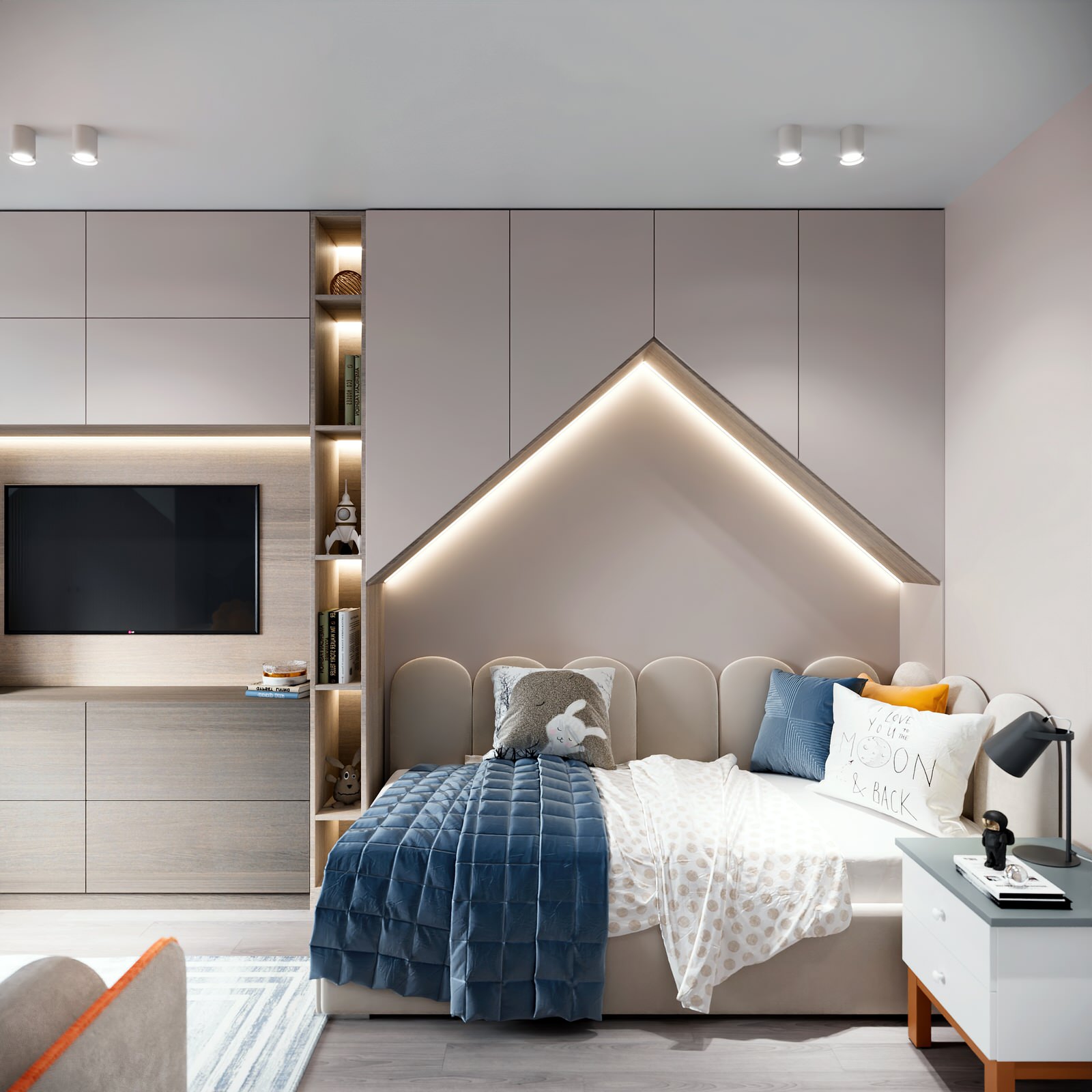 Проект квартиры 76 кв.м. 2022г.