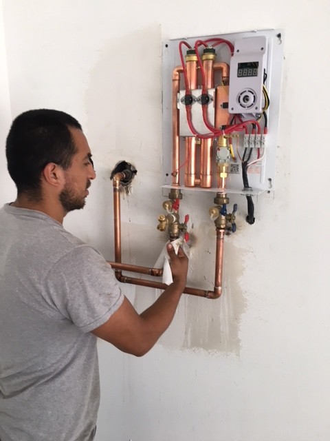 Tankless water Heater Install