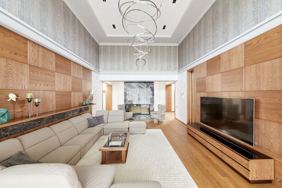 Интерьер жилого дома в современном стиле