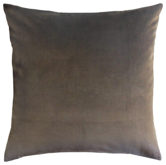 The Pillow Collection Brown Webster Throw Pillow, 26"