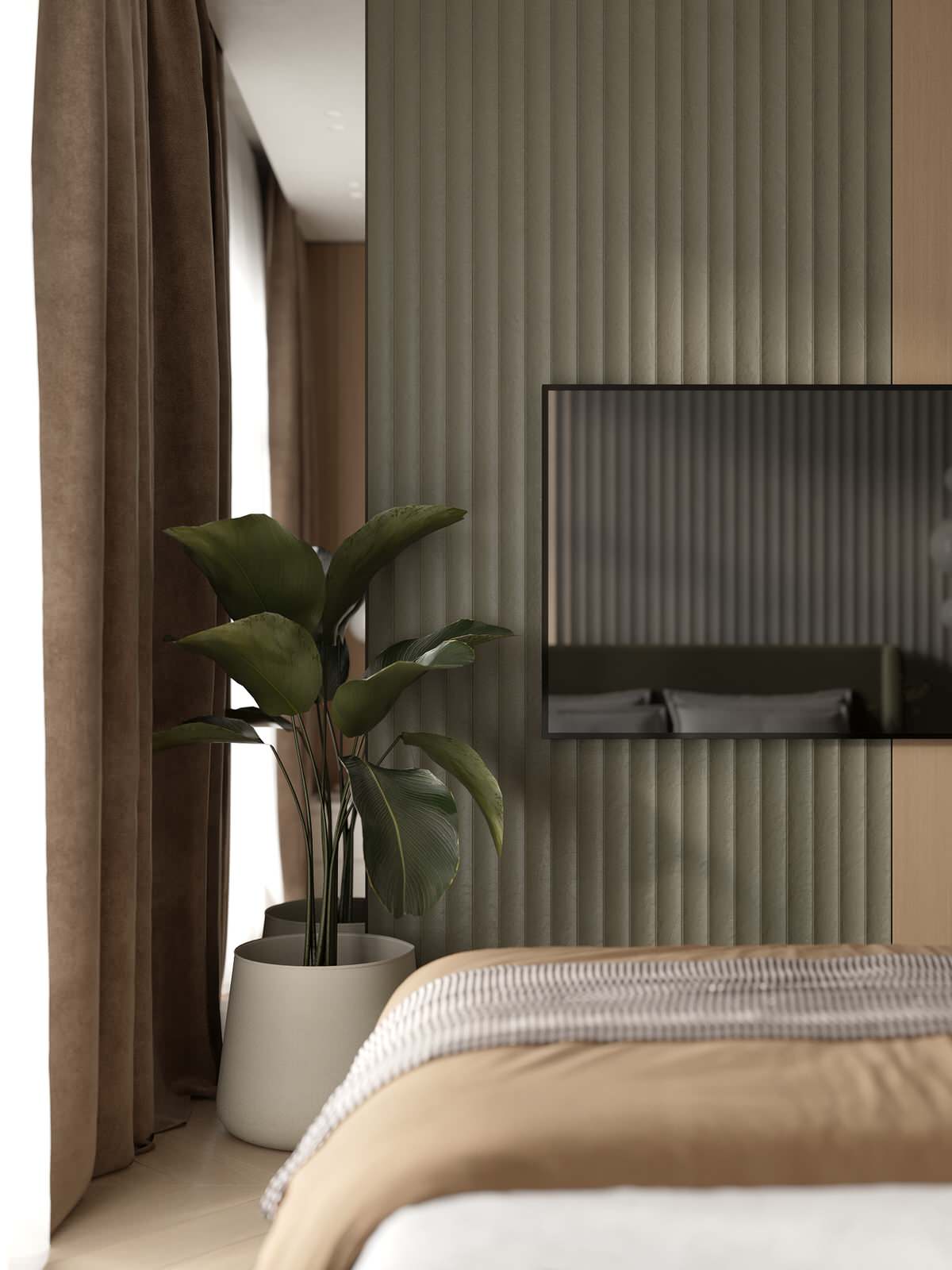 Проект 2-х уровневой квартире в эко-стиле.