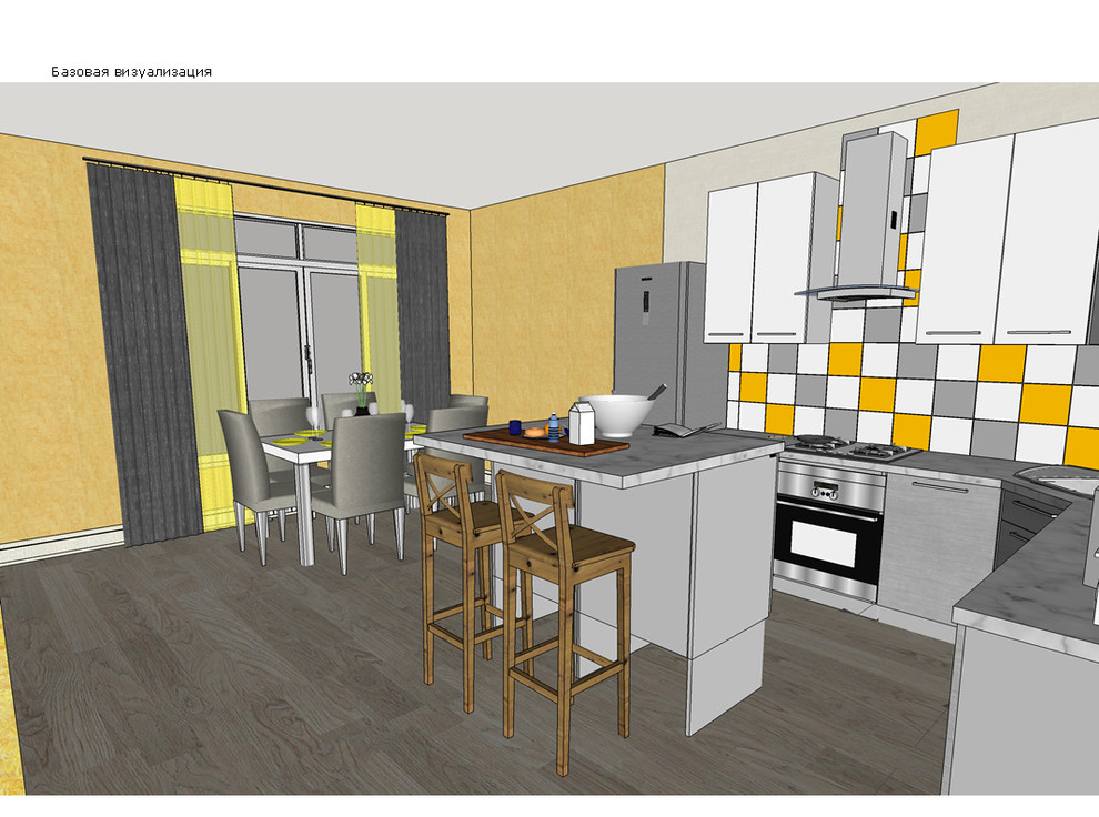 Дом в цветах Ван Гога