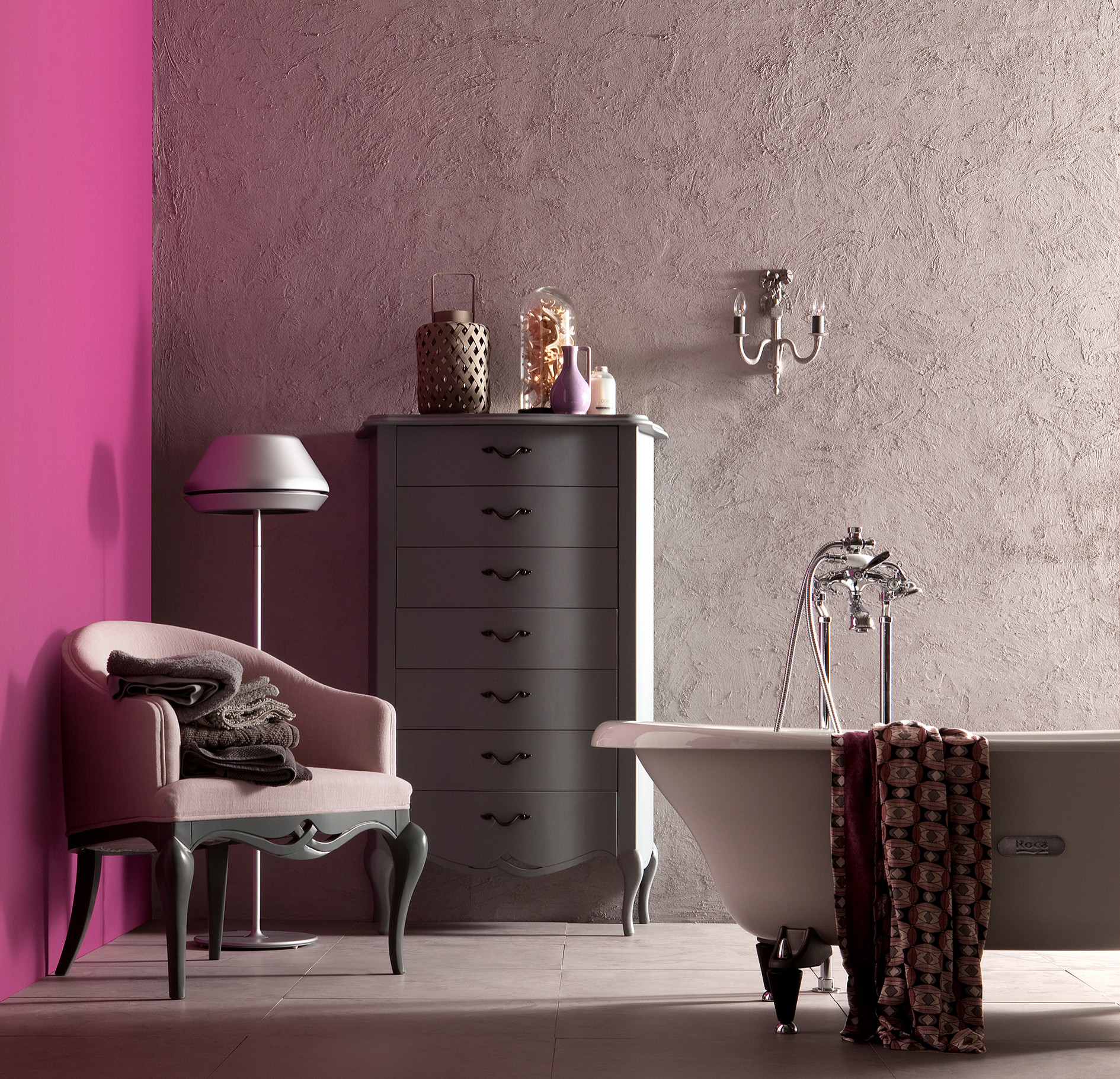 Relooking e Set Design per Collezione Armonie di Tosato