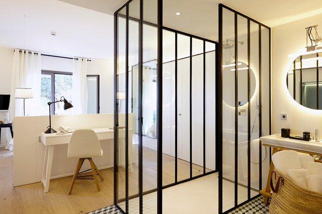 H&ocirc;tel Mas Lazuli skandinavisch-badezimmer