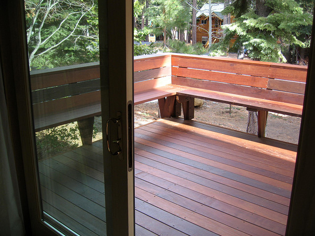 Custom Deck rustico-terrazza