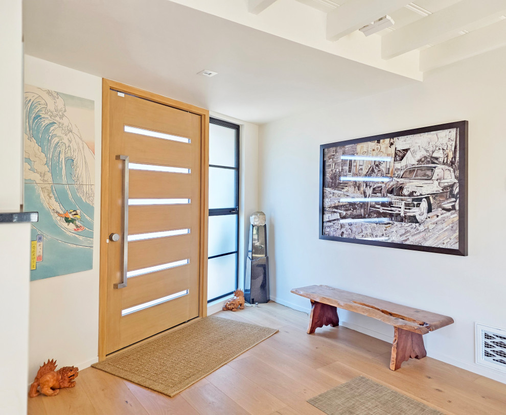 Mid-Century Modern House with Contemporary Art Collection