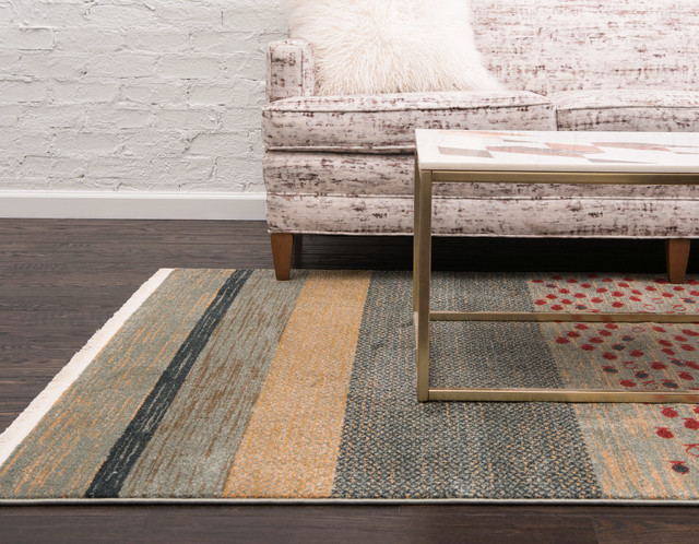 Unique Loom Jordan Fars Rug Beach Style Area Rugs By Esalerugs