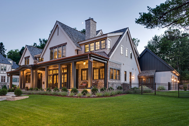 Urban Lake Home - Transitional - Exterior - Minneapolis - by Great