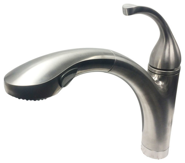 Kohler K 10433 Vs Stainless Forte Kitchen Faucet With Pullout Spray
